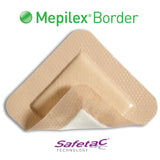 Molnlycke 295200 Mepilex Border Adherent Foam Dressing 7.5cm x 7.5cm - Owl Medical Supplies