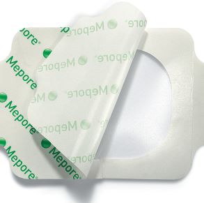 Molnlycke 271500 Mepore Film Self-Adhesive Transparent Film Dressing 10cm x 12.7cm - Owl Medical Supplies
