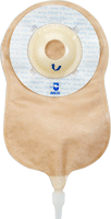 Marlen 77061 Ultralite 1-Piece Urostomy Pouch With Skin Shield, Deep Convexity, E-Z Drain Valve, Transparent, 3/4" Opening - Owl Medical Supplies