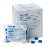 Medline MDS096202 Dentips Disposable Oral Swab, Blue - Owl Medical Supplies