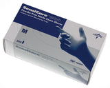 Medline 486804 Sensicare 200 Nitrile Exam Gloves, Extra Large, Blue - Owl Medical Supplies