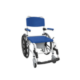 Drive Medical nrs185006 Aluminum Shower Mobile Commode Transport Chair - Owl Medical Supplies