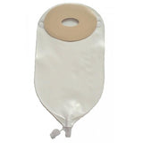 Nu-Hope 8357 Round Post-Op Mid-Size Clear Drainable 7/8" Urinary 1-Piece Pouch (This Product Is Final Sale And Is Not Returnable) - Owl Medical Supplies