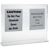 BOWMAN Dispensers PB005-0811 Physical Barrier, Sign Holder, Medium
