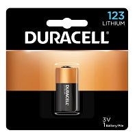 Duracell PGDL123ABPK Duracell Coppertop Lithium Battery, 3V