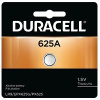 Duracell PGPX625ABPK Duracell Alkaline Coin Battery, Size 625A