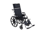 Drive Medical pla416rbdda Viper Plus GT Full Reclining Wheelchair, Detachable Desk Arms, 16" Seat - Owl Medical Supplies