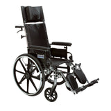 Drive Medical pla420rbdda Viper Plus GT Full Reclining Wheelchair, Detachable Desk Arms, 20" Seat - Owl Medical Supplies