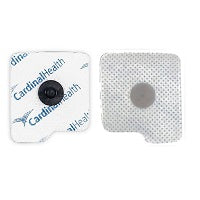 Cardinal Health RR3305 Cardinal Health Repositionable Cloth Conductive Adhesive Hydrogel EKG Electrode, Radiolucent, Rectangle with Lift Tab