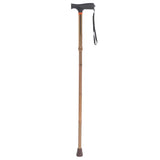 Drive Medical rtl10304bz-sh Soft Handle Folding Cane, Bronze - Owl Medical Supplies