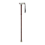 Drive Medical rtl10304cr Folding Cane with Glow Gel Grip Handle, Copper - Owl Medical Supplies