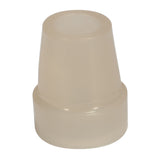 Drive Medical rtl10324crb Glow In The Dark Cane Tip, 3/4", Cream, Each - Owl Medical Supplies