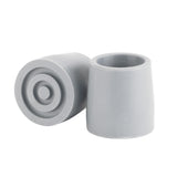 Drive Medical rtl10386gb Utility Replacement Tip, 1-1/8", Gray - Owl Medical Supplies