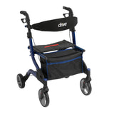 Drive Medical rtl10555bl iWalker Euro Style Rollator, Blue - Owl Medical Supplies