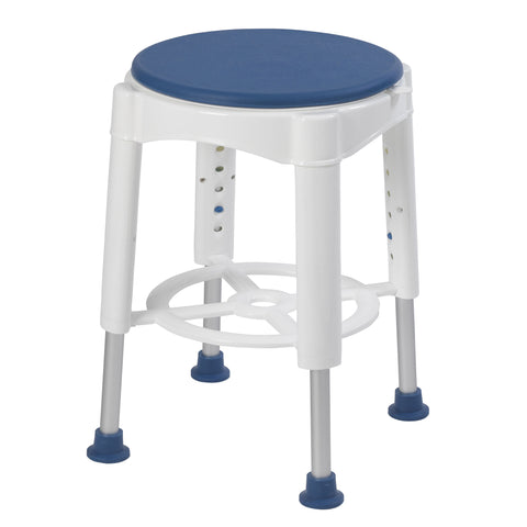 Drive Medical rtl12061m Bathroom Safety Swivel Seat Shower Stool - Owl Medical Supplies