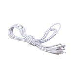 Drive Medical rtl2052 Elastic Shoe and Sneaker Laces, White, 2 Pairs - Owl Medical Supplies