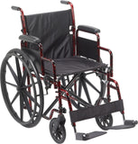 Drive Medical rtlreb18dda-sf Rebel Lightweight Wheelchair - Owl Medical Supplies