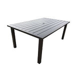 Protege Casual SA-4572-TB Southampton 72" Slat Rectangular Dining Table (Only)