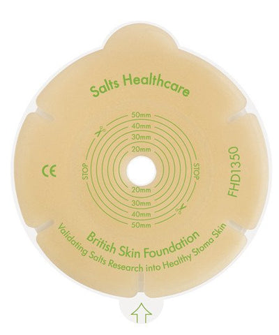Salts FHD1350 Harmony Duo Full/Standard Flange With Flexifit And Aloe - Cut To Fit 13-50mm - Owl Medical Supplies