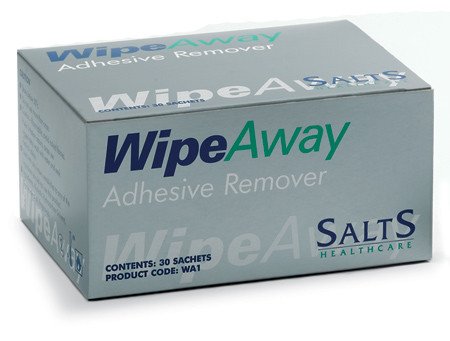 Salts WA1 Wipeaway Adhesive Remover Wipes - Owl Medical Supplies