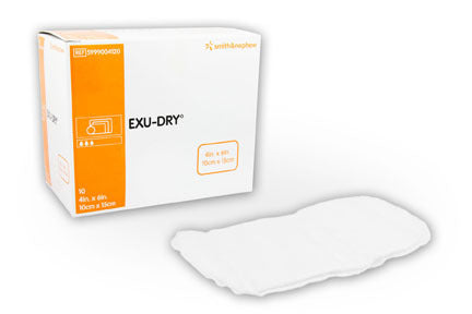 Smith & Nephew 5999LV1 Exu-Dry Anti-Shear Wound Dressing, Large Vest - Owl Medical Supplies