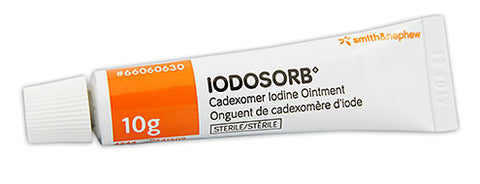 Smith & Nephew 66060630 Iodosorb Cadexomer Iodine Ointment 10g Tube - Owl Medical Supplies
