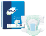 Tena 67501 Super Briefs, Large (122-150cm or 48"-59") Green - Owl Medical Supplies