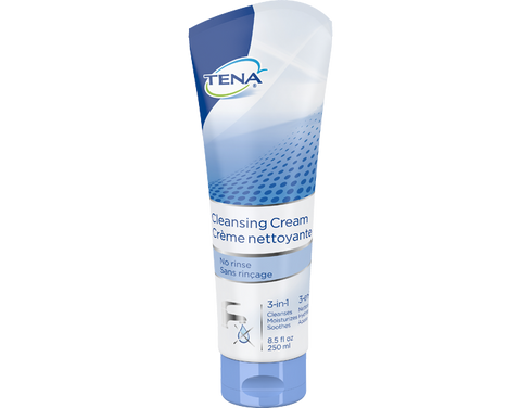 Tena 64425 Cleansing Cream 3-In-1, 250ml Tube - Owl Medical Supplies