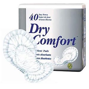 Tena 61214 Dry Comfort Day Heavy Pads, White - Owl Medical Supplies