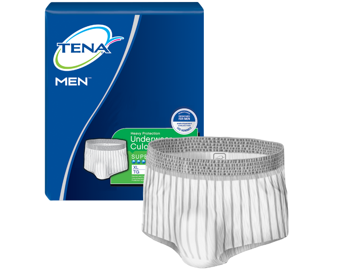 Tena 81780 Men Protective Underwear Super Plus Absorbency, Medium/Larg –  Owl Medical Supplies