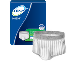 Tena 81780 Men Protective Underwear Super Plus Absorbency, Medium/Large 86-127cm (34-50") White - Owl Medical Supplies