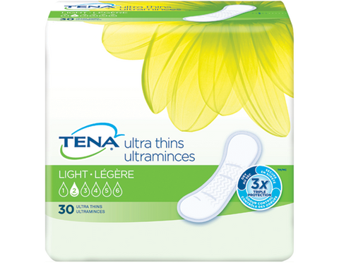 Tena 46500 Serenity Light Ultra Thin Pads Regular - Owl Medical Supplies