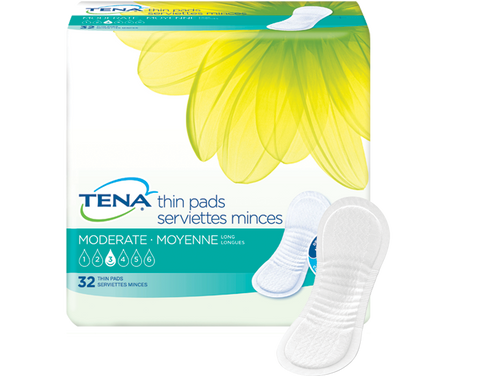 Tena 52070 Moderate Thin Pads Long - Owl Medical Supplies