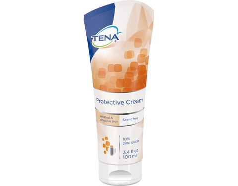 Tena 64371 Protective Cream With Zinc 3.4oz Tube - Owl Medical Supplies