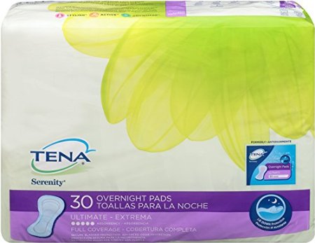 Tena 57400 Serenity Overnight Pads, Very Long - Owl Medical Supplies