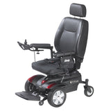 Drive Medical titan18p22 Titan Front Wheel Power Wheelchair, Pan Seat, 18" x 18" - Owl Medical Supplies