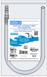 Urocare 6019 Clear-Vinyl Extension Tube, 18" With #6010 Tubing Connector - Owl Medical Supplies