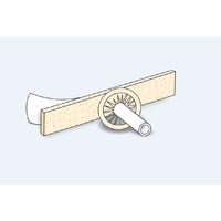 Westech Health Care Ltd. W511235 Uro-Con Male External Catheter, Large, 35mm, with 2" Tube and Urofoam