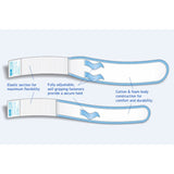 Westech Health Care Ltd. W6350 Urocare Fabric Leg Bag Kit, Large