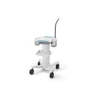 Electrocardiograph Office Cart, with Free-wheeling Plastic Wheel