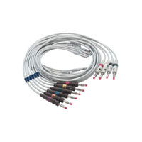 Digital Electrocardiogram Lead Set, Replaceable, 10 Lead
