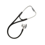 Harvey DLX Stethoscope, Double Head, L28" Black