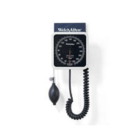Sphygmomanometer Wall Aneroid, with Traditional Two-Piece Cuff and Bladder Inflation System, 767 Series