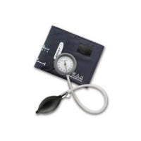 Bronze Series DS44 Integrated Aneroid Sphygmomanometer Gauge, One Piece Large Adult Cuff