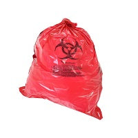Cardinal Health WBH11X14R Cardinal Health Biohazard Bag, Red