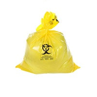 Cardinal Health Chemotherapy Waste Bag, Yellow, 3ML Thick, 31 x 43IN