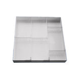 Waterloo Healthcare WMT-5 Economy Cart Tray, Full drawer