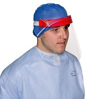 Cardinal Health H1SHIELD50 Face Shield, One-Piece, Foam Headband