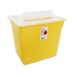 Cardinal Health Z31143798 Sharps Container, Split Lid, 10 GL