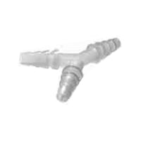Cardinal Health Z8888272013 Argyle Sterile Polyethylene Y-Type Barbed Surgical Suction Tubing Connector, Large, 0.25-0.5IN